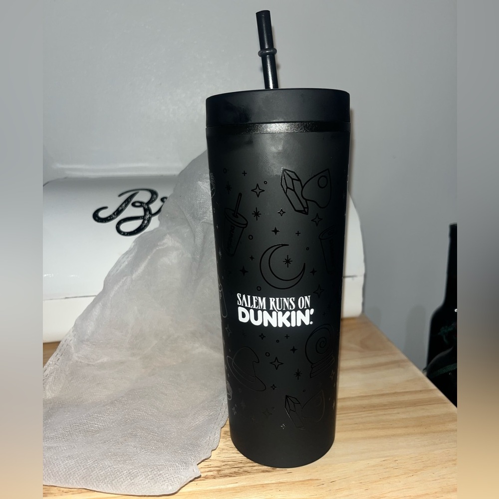 2025 “Salem Runs On Dunkin” Tumbler Collectible New